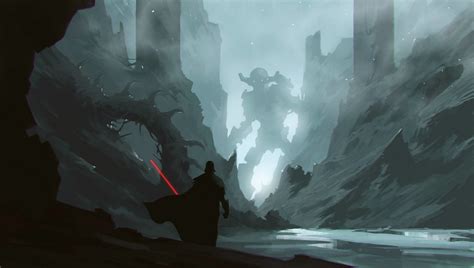 Darth Vader digital wallpaper, artwork, digital art, concept art ...