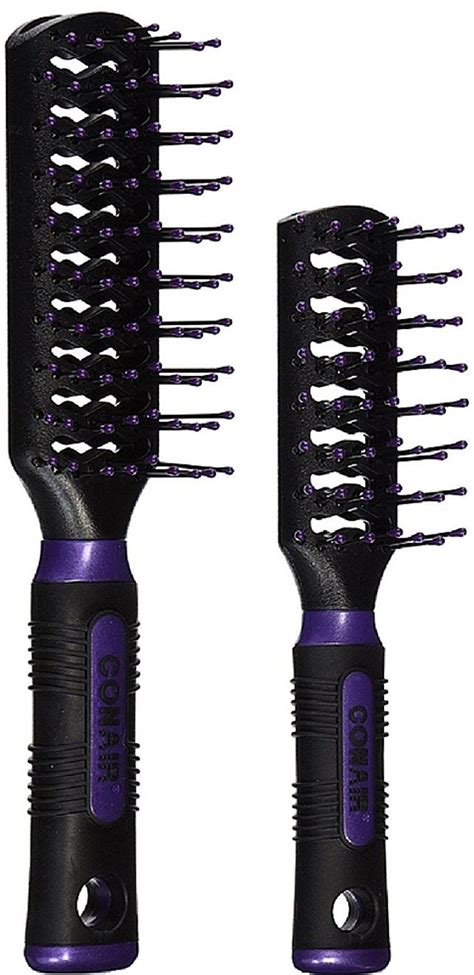 Conair 95106z Value Pack Vented Hair Brushes | Hair brush set, Hair brush, Hair salon equipment