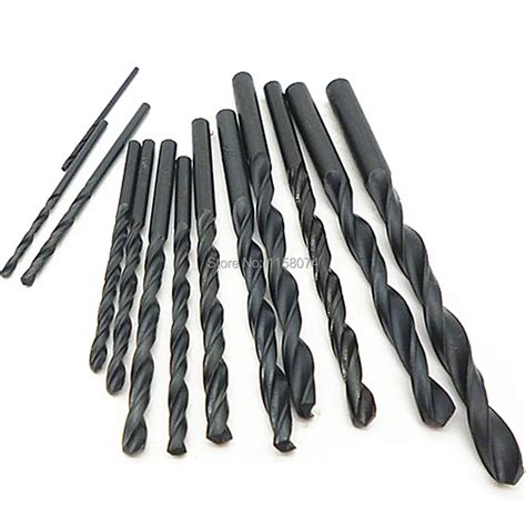 13pcs Hss Twist Drill Bit Metric 1.5mm 6.5mm Woodworking Nitride High Speed Steel Twist Drill ...