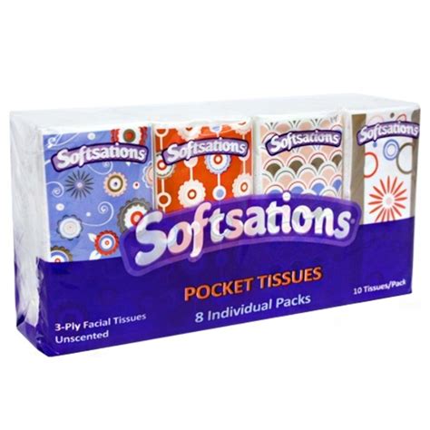 Wholesale Pocket Tissues in Packs of 8 - DollarDays