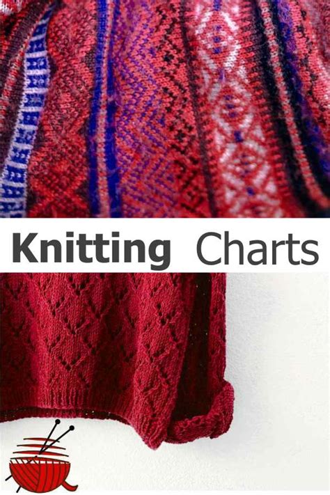 How to Read Knitting Charts.