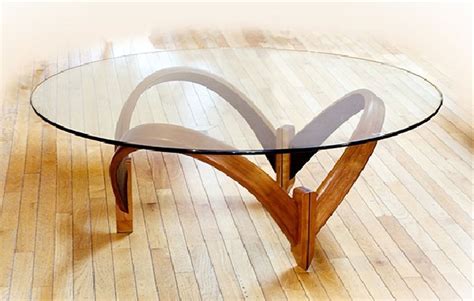 Wood Coffee Table Base Only