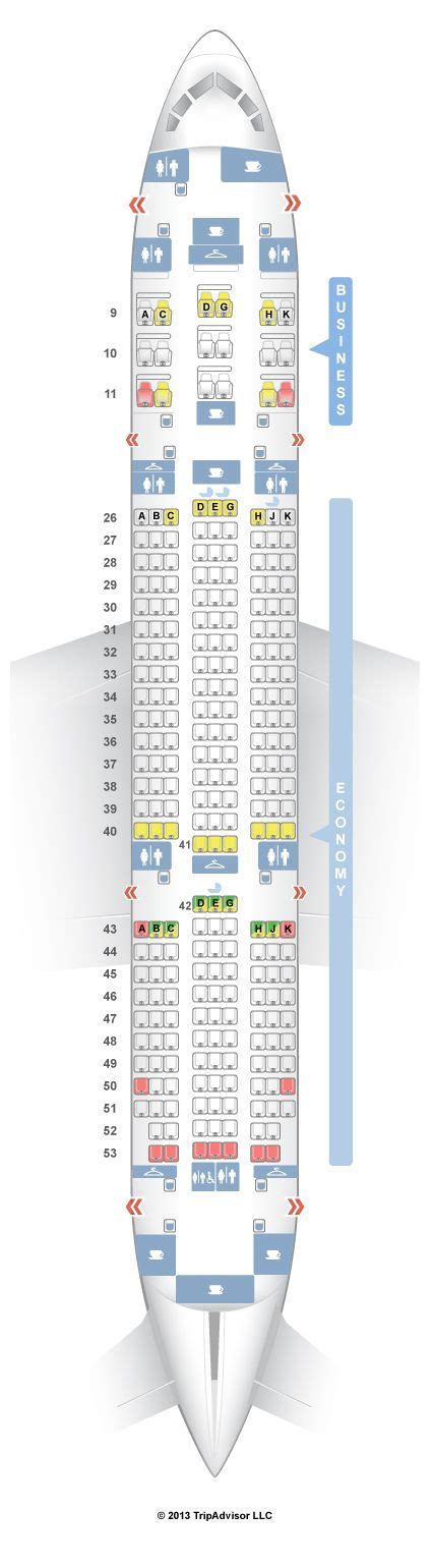 SeatGuru Seat Map Royal Brunei Boeing 787-8 (788) | Air india, Air india flight, Boeing 787 ...