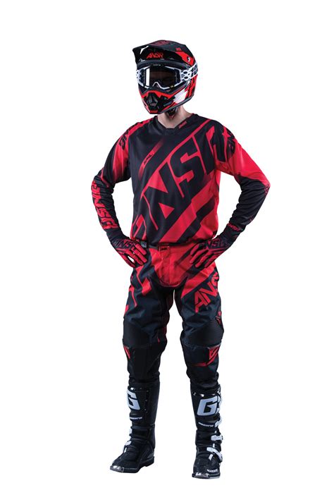 Answer NEW 2016 Mx Gear Alpha ANSR Dirt Bike BMX MTB Red Black Motocross Pants | eBay