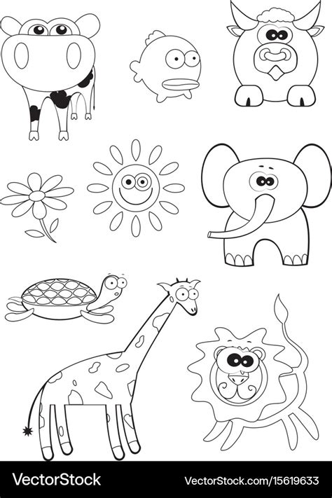 Coloring Book Images Of Animals