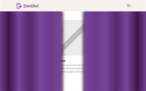 Creating a Curtain Opening Animation - DonDivi