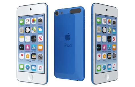 3D model Apple iPod Touch Blue | CGTrader