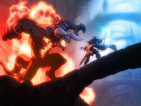 Gandalf VS Balrog - Animation | Behance