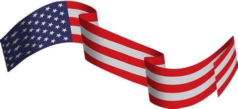 American flag ribbon 10170862 PNG