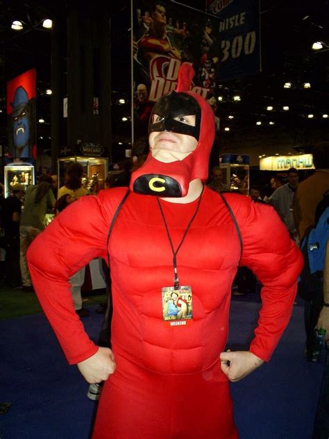 Crimson Chin cosplay | Zap! Bam! Superheroes & Comics Culture | Pinterest