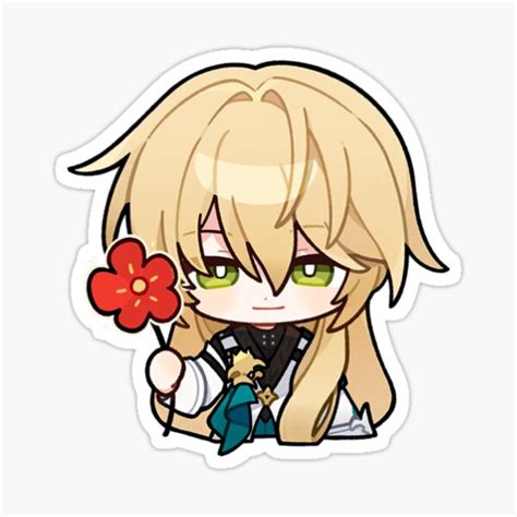 "Honkai Star Rail Chibi Luocha" Sticker for Sale by HerrscherOfArt | Redbubble