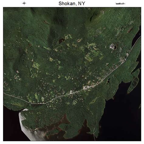 Aerial Photography Map of Shokan, NY New York