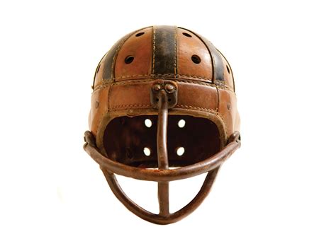 When Was The First Football Helmet Invented