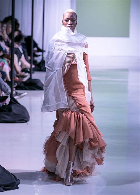 Students of School of the Art Institute of Chicago (SAIC) embraced multicultural fashion with ...