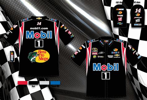 #14 Tony Stewart '13 Mobil 1 NASCAR Pit Crew Shirt