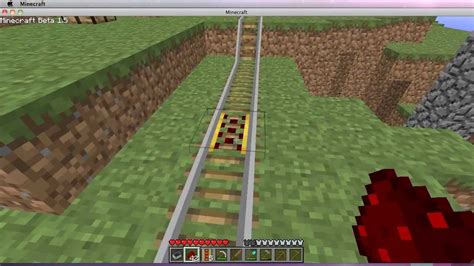 Minecraft New Rail Types! - YouTube