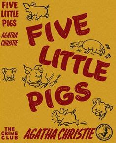 10 Five Little Pigs ideas | five little pigs, little pigs, agatha christie books