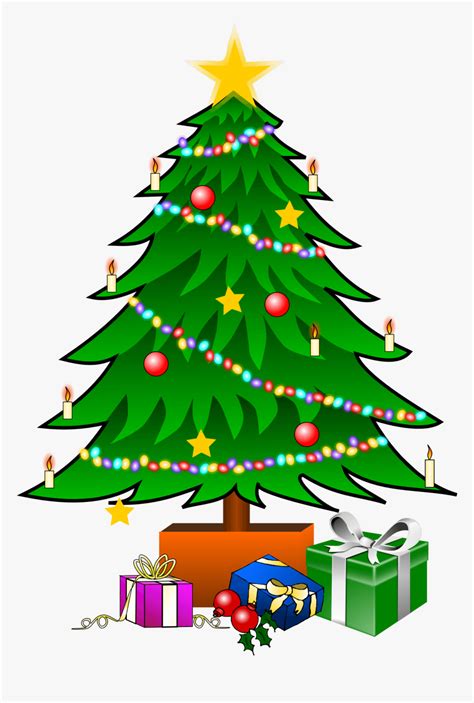 Christmas Vector Image - Christmas Tree Vector Png, Transparent Png , Transparent Png Image ...