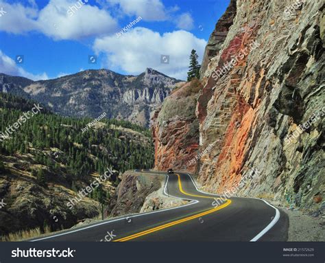 Spectacular Colorado Mountain Road Stock Photo 21572629 : Shutterstock