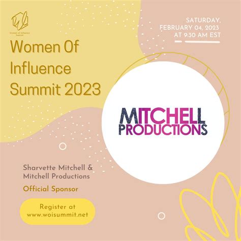 Mitchell Productions is Championing Women at Women Of Influence Summit ...