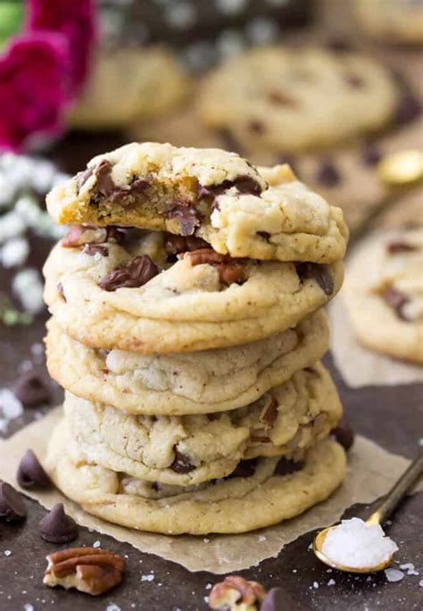 Brown Butter Chocolate Chip Cookies - Sugar Spun Run