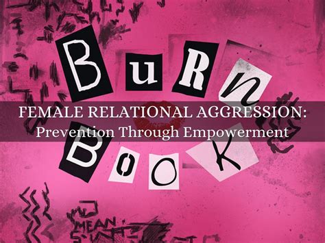 Female Relational Aggression: Prevention Through