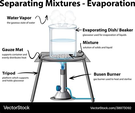 Evaporation Diagram Chemistry