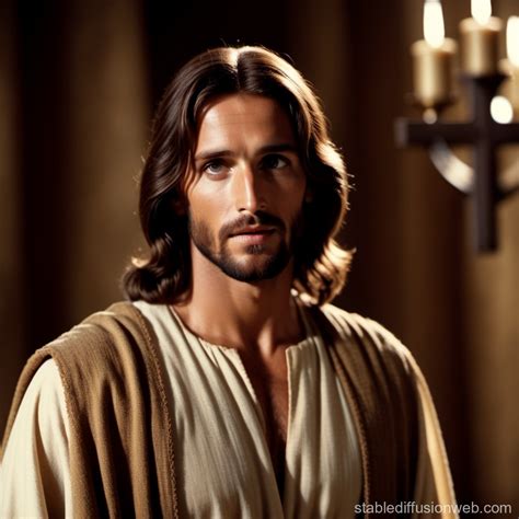 jesus of nazareth with short hair Prompts | Stable Diffusion Online