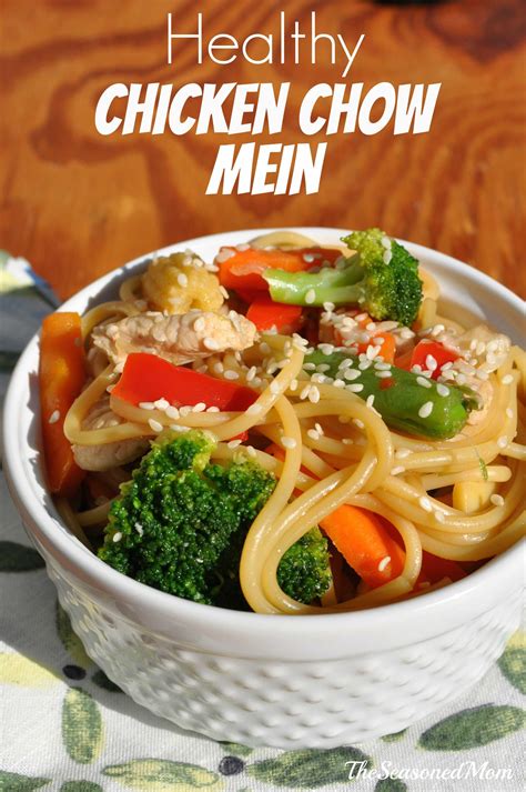 healthy chicken chow mein recipe - setkab.com