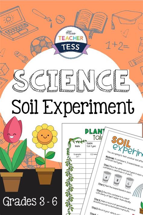 Soil experiment project | Teaching science, Science games, Secondary ...