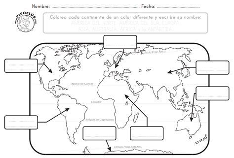 Mapas De Los Continentes Para Imprimir Pdf - kulturaupice