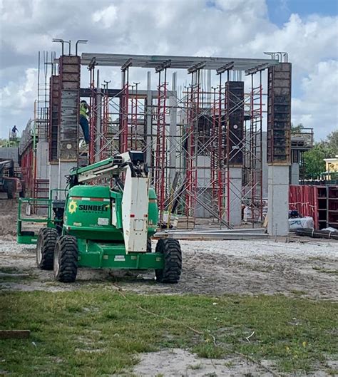 West of Boynton Beach, Canyon Library Branch takes shape