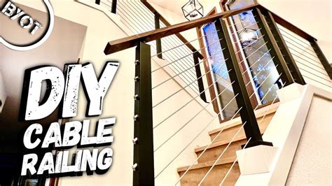 DIY Cable Railing Installation - YouTube