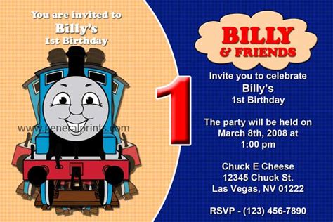 Thomas the Train Invitations | Train | General Prints