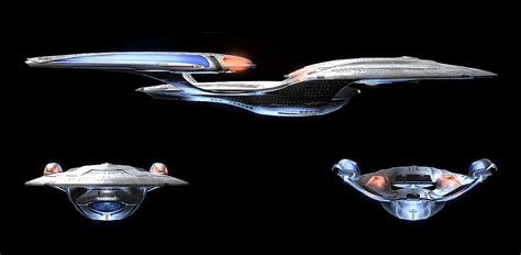 The Trek Collective: Enterprise-F orthographic views