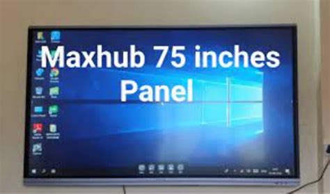 Maxhub 75 inch Interactive Flat Panel Display without OPS at Rs 195100 ...