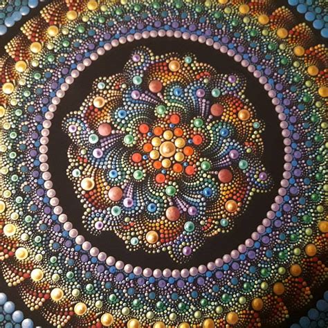 Rock Painting Art, Mandala Painting, Dot Painting, Stone Painting, Mandala Art, Zentangle, Point ...