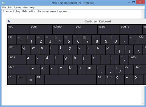 How To: Use the On-Screen Keyboard in Windows 8.1 | FileCluster How Tos