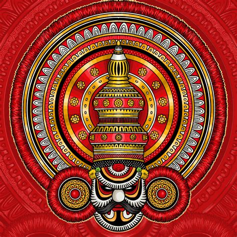 Yakshagana illustrations on Behance