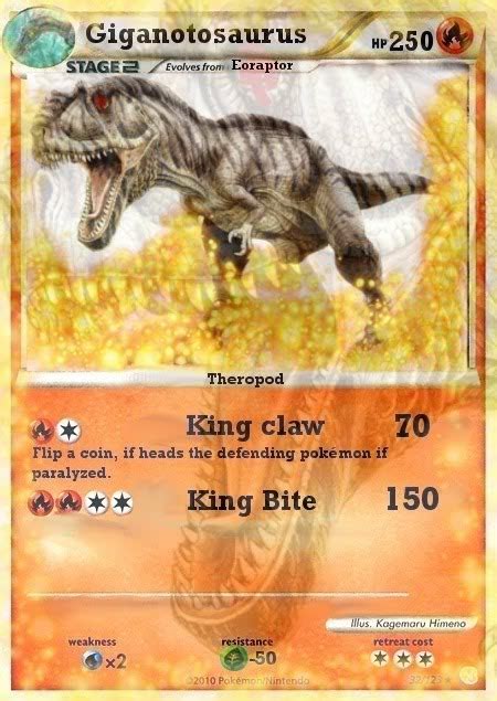 Prehistoric pokémon cards