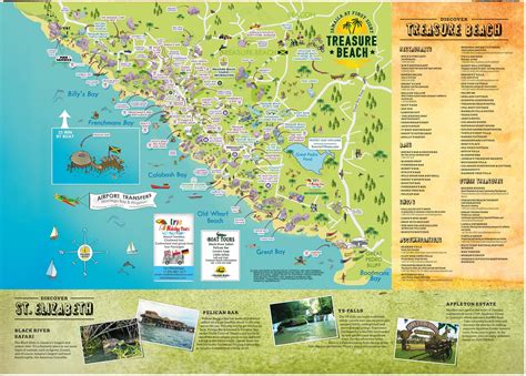 Treasure Beach Community Map 2021 – Jamaica at First Sight