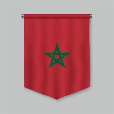 pennant with flag 10994173 Vector Art at Vecteezy