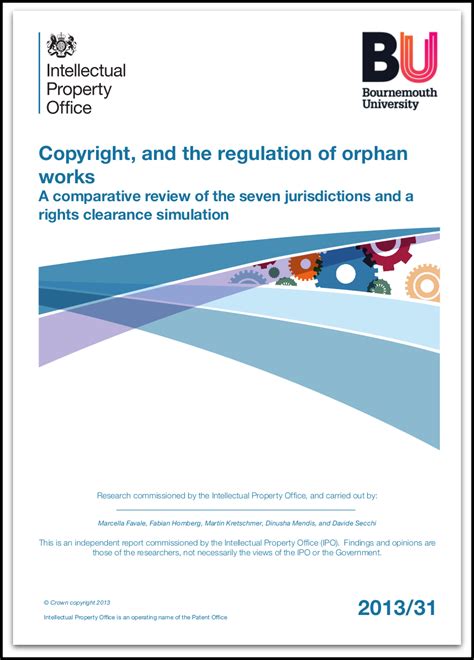 Copyright-and-the-Regulation-of-Orphan-Works – CREATe