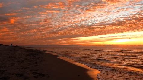 Seaside Dusk Sea Beach Nature Sand Sunset Free Stock Video & Footage