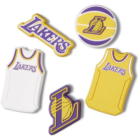 NBA Los Angeles Lakers 5 Jibbitz Pack – Crocs South Africa