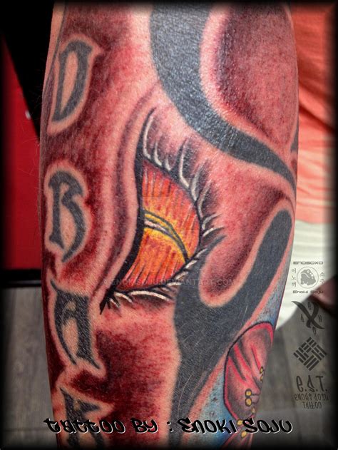 Closeup Dragoneye Tattoo by Enoki Soju by enokisoju on DeviantArt