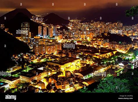 Night view of Rio de Janeiro Stock Photo - Alamy