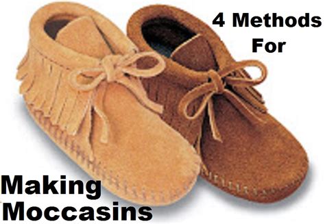 4 Methods for Making Moccasins - The Prepared Page