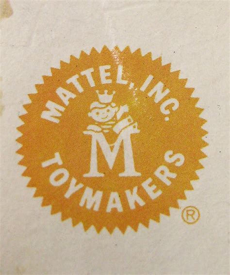 Mattel Logo, 1960s | Logo as it appeared on the original pac… | Flickr