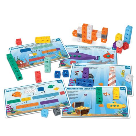 MathLink Cubes Activity Set - Sea Adventure